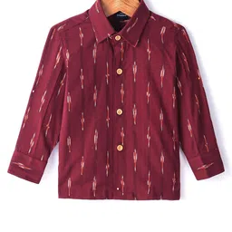 JAV CREATIONS Boys Classic Opaque Striped Casual Shirt-image-89