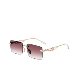 Provogue Unisex Rectangle Sunglasses with UV Protected Lens-image-88