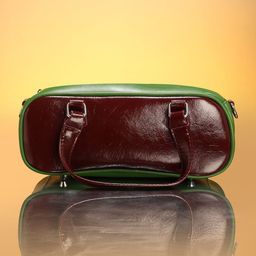 HAUTE SAUCE by Campus Sutra Colourblocked Leather Structured Hobo Bag-39