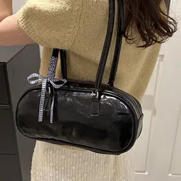 LULU & SKY PU Structured Shoulder Bag-image-32