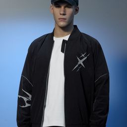 Snitch Men Graphic Printed Lightweight Bomber Jacket-image-69