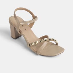 LEMON & PEPPER Block Sandals-20