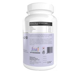 BRIYO CoenzymeQ10 Plus Omega 3 Soft Gel Capsules-60 Capsules image 3