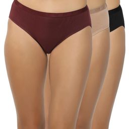 Shyygl Set of 3 High-Rise Hipster Briefs-image-58