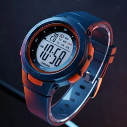 ON TIME OCTUS Unisex Kids Printed Dial & Wrap Around Straps Digital Watch KD-209 BLUE-picture-27