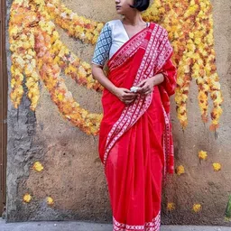 Ruuprekha Pure Cotton Khadi Saree-picture-55