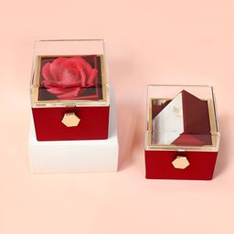 Peora Red Set of 1 Regular Jewellery Organiser Organisers-17