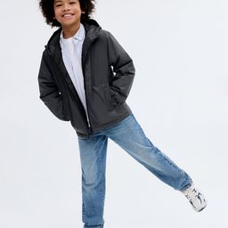 Mango Kids Boys Water Resistant Longline Puffer Jacket-picture-46