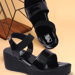 Be Found Platform Peep Toes Heels-picture-15
