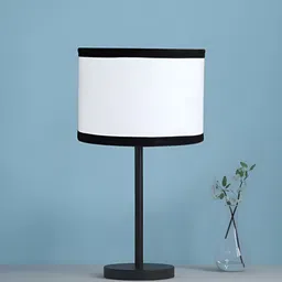 Aura White Cylindrical Shaped Table Lamp-image-39