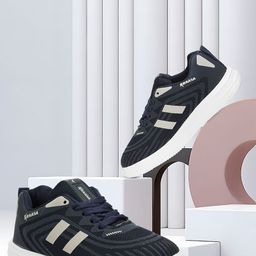 KRAASA Men Textured Sneakers-15