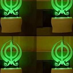 SOMIL Set of 4 3D Illusion Effect Multicolour Led Night Lamp-image-90