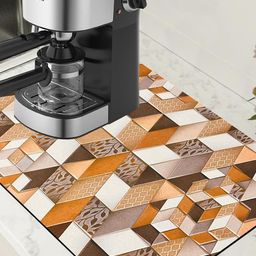 IVAZA Unisex Camel Brown Floor Mats & Dhurries-image-21