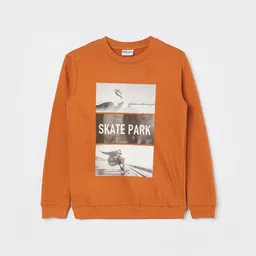 Fame Forever by Lifestyle Boys Printed Round Neck Cotton Sweatshirt-27