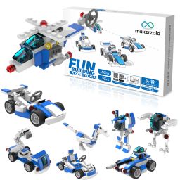 makerzoid 30-in-1 STEM Building Blocks Set Educational STEM Toys For Kids 6+ Years Old Creative STEM Toys For Kids: Build and Learn Educational Gift DIY Fun Learning Bricks Kids Toy - RS7141makerzoid 30-in-1 STEM Building Blocks Set Educational STEM Toys For Kids 6+ Years Old Creative STEM Toys For Kids: Build and Learn Educational Gift DIY Fun Learning Bricks Kids Toy - RS7141 image 1