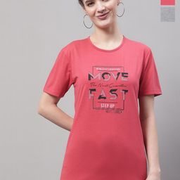 VIMAL JONNEY Pack Of 3 Printed Round Neck Cotton T-shirt-image-17