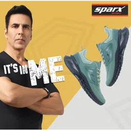 Sparx Men Lace-Up Mesh Running Non-Marking Shoes image 5