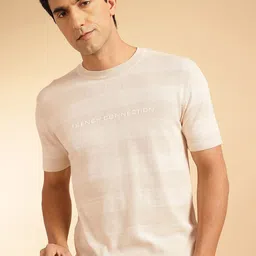 French Connection Striped Pure Cotton Casual T-shirt-picture-19