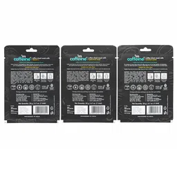 MCaffeine Set of 3 Coffee Sheet Masks with Vit C, Hyaluronic Acid & Coconut Water-20g Each image 2