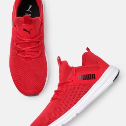 Puma Men Enzo Leam Textile Running Shoes-25
