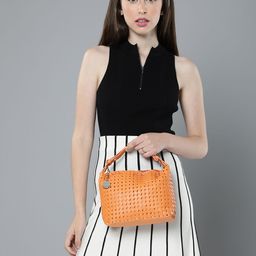 Mast & Harbour Woven Structured Handheld Bag-image-46
