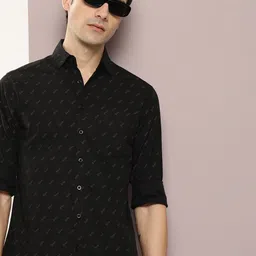 DILLINGER Men Classic Printed Casual Shirt-picture-45
