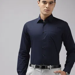 Van Heusen Slim Fit Pure Cotton Formal Shirt-image-99
