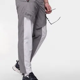 FCUK Men Colourblocked Relaxed Fit Track Pants-image-16