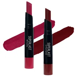 ME-ON Set of 2 Superlast Matte Lipstick - Shade 08 & 13-16