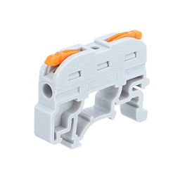 PCT-211 Guide Rail Type Quick Connection Terminal: PCT-211 DIN Rail Mount Quick Connect Terminal Block Fast & Reliable Wire Connections For Industrial Applications - RS3692PCT-211 Guide Rail Type Quick Connection Terminal: PCT-211 DIN Rail Mount Quick Connect Terminal Block Fast & Reliable Wire Connections For Industrial Applications - RS3692-11