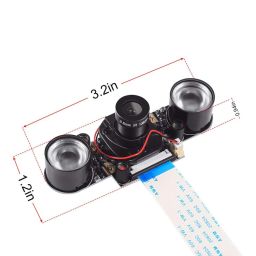 Raspberry PI Camera Module 5MP 1080p OV5647 Sensor HD Video Day & Night Vision Webcam For Raspberry Pi B/B+ A+ RPi 3/2 - RS2161Raspberry PI Camera Module 5MP 1080p OV5647 Sensor HD Video Day & Night Vision Webcam For Raspberry Pi B/B+ A+ RPi 3/2 - RS2161 image 4