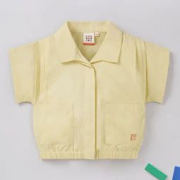 Ed-a-Mamma Kids Yellow Solid Top-image-25