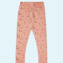 Pantaloons Junior Cloud Pink Printed Leggings-image-68