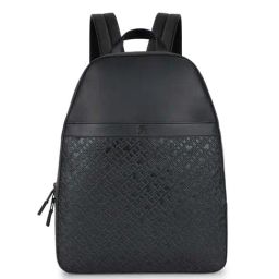 Tommy Hilfiger Zenica Black PU Textured Laptop Backpack - 1.44 Ltrs-image-93
