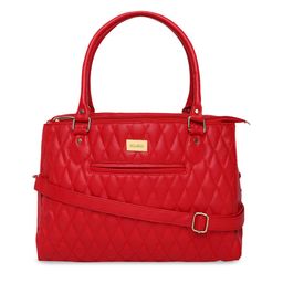 KLEIO Quilted Handheld Laptop Bag-17