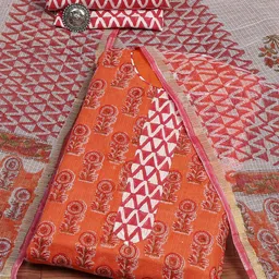 Biba Pure Cotton Unstitched Dress Material-picture-49