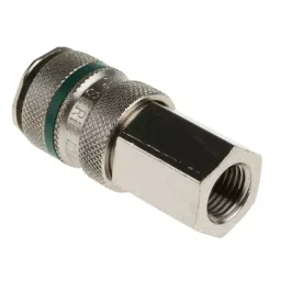 RS PRO Brass Female Pneumatic Quick Connect Coupling G 1/4 Female Threaded, 6671689-image-54