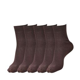 Dollar Socks Kids Pack Of 5 Cotton Calf Length School Socks-10