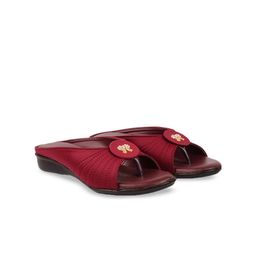 HUNYZA FOOTWEAR Women Embellished Open Toe Flats-image-85