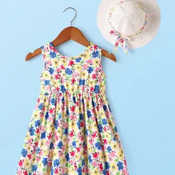 Mark & Mia Floral Print Peplum Dress-image-66