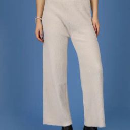 Mafadeny Beige Regular Fit Mid Rise Palazzos-picture-16