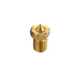 M6 Thread Brass Nozzle V5 V6 UM Compatible – 3mm x 0.8mm (for 3D printer) image 1