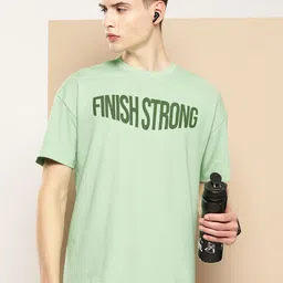 Alcis Men Typography Printed Dry Tech T-shirt-image-20