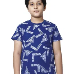 BAESD Boys Printed Pockets Slim Fit T-shirt-picture-2
