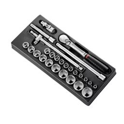 FACOM Socket Set 1/2 Metric, MOD.SL161-46-12