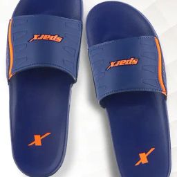Sparx Men's Blue Slides-image-73