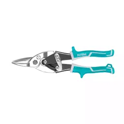 Total THT522106 254 mm(10 Inch) Carbon Steel Aviation Snip Silver & Blue-21