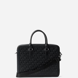 Karl Lagerfeld Leather Oversized Shopper Handheld Bag with Cut Work-48