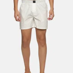 Don Vino Cream Regular Fit Printed Boxers-image-79