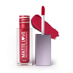 Hilary Rhoda Matte Love Non-Transfer Water-Proof Liquid Lipstick - 5ml - Love Maroon 23-picture-43